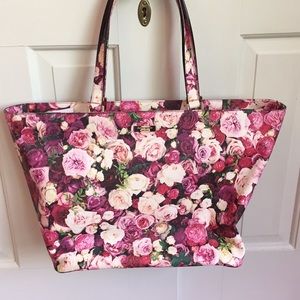 Kate Spade Grant Street Jules Roses Tote